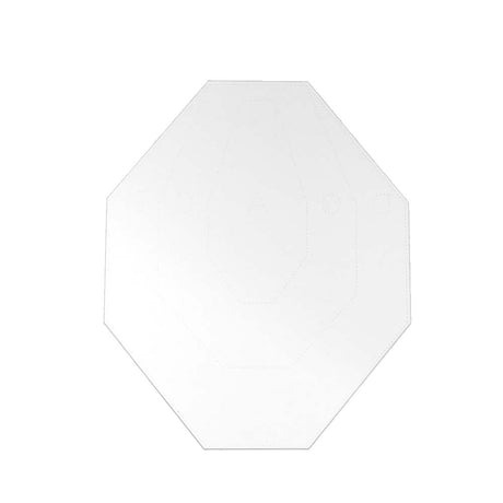 Eemann Tech IPSC Standard Target 100% IPSC Scheibe Zielscheibe mit weißer No Shoot Rückseite