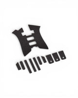 Eemann Tech Competition Grip Tape für Glock 17 Gen 4 Griffstück Magazinböden und Verschluss