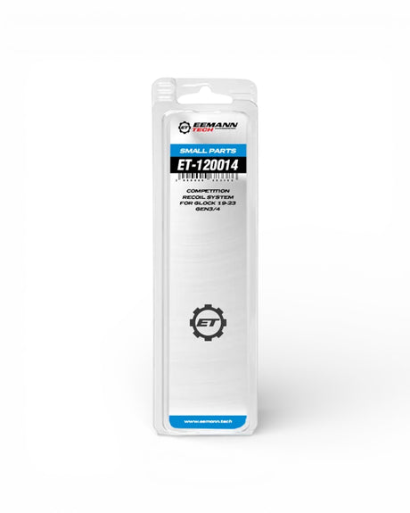 Competition Recoil System von Eemann Tech. Verschlussfeder System für die Glock 19 Gen 3 und Gen 4 sowie Glock 23 Gen 3 und Gen 4