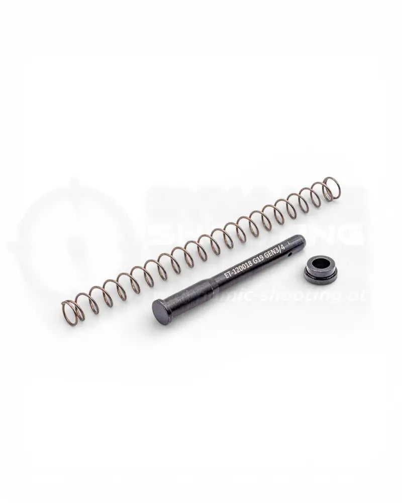 Competition Recoil System von Eemann Tech. Verschlussfeder System für die Glock 19 Gen 3 und Gen 4 sowie Glock 23 Gen 3 und Gen 4