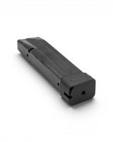 CZ Tactical Sport Magazin mit montiertem Eemann Tech Magazinboden +3 – Unterseite mit Fixierschraube