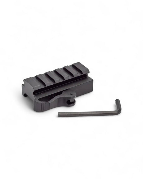 Picatinny Riser mit Quick Release (15mm / 5 Slots)