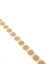 Eemann Tech Target Patches Schusspflaster in Target Braun 3000 Stück Rolle mit 20mm Durchmesser Pickerl