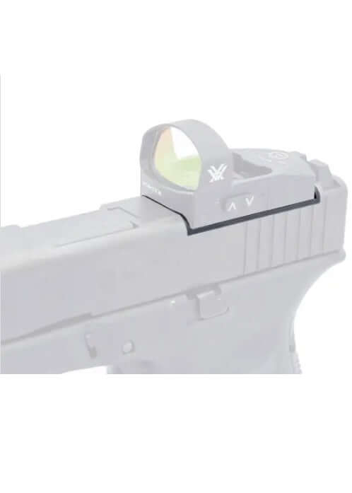 Glock MOS Adapter Vortex Venom Ansicht, montiert