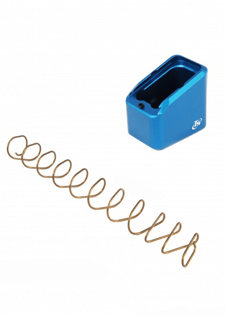 Glock +6 Magazinboden von Toni System in Blau