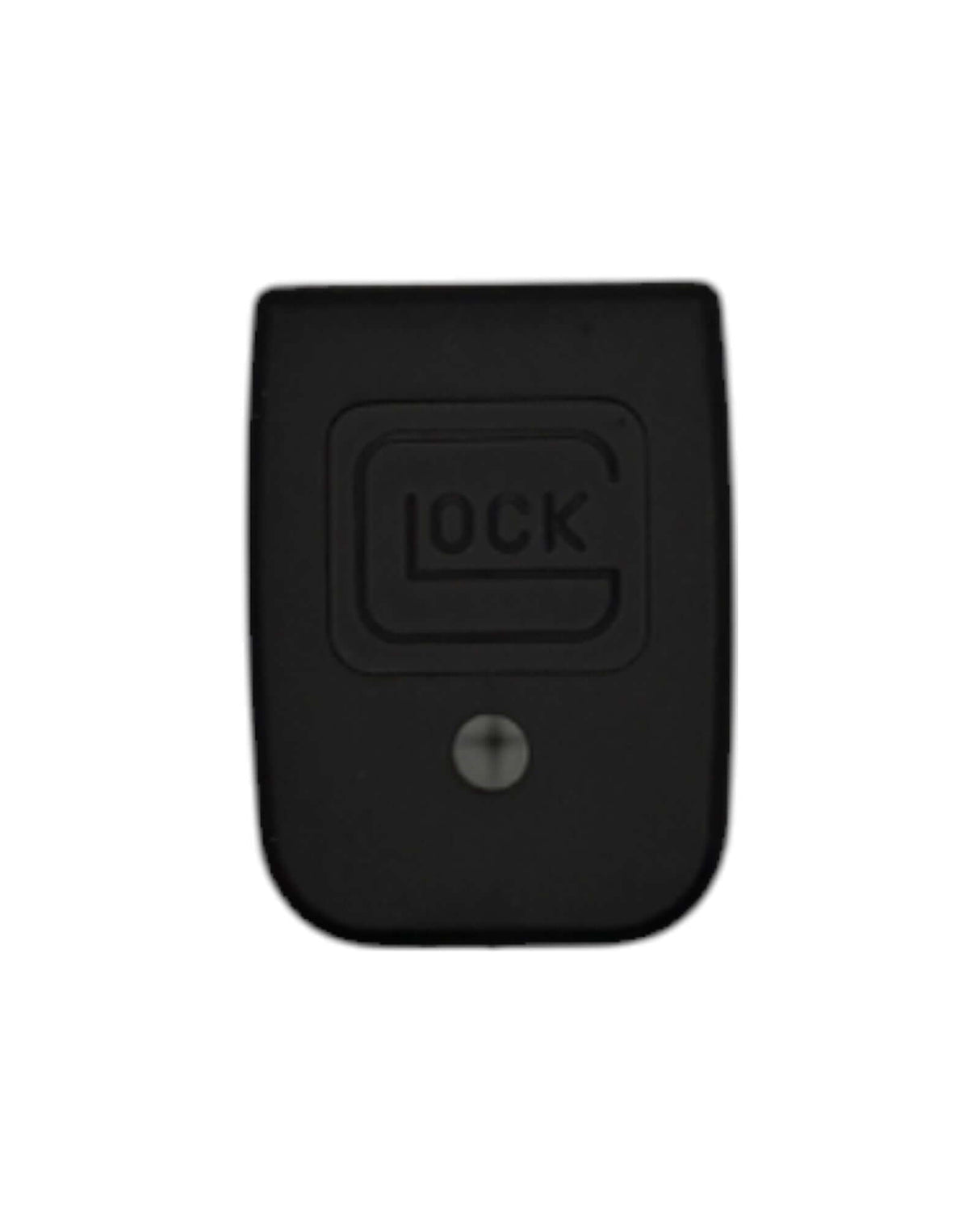 Originaler flacher Glock Kunststoff Magazinboden in Schwarz