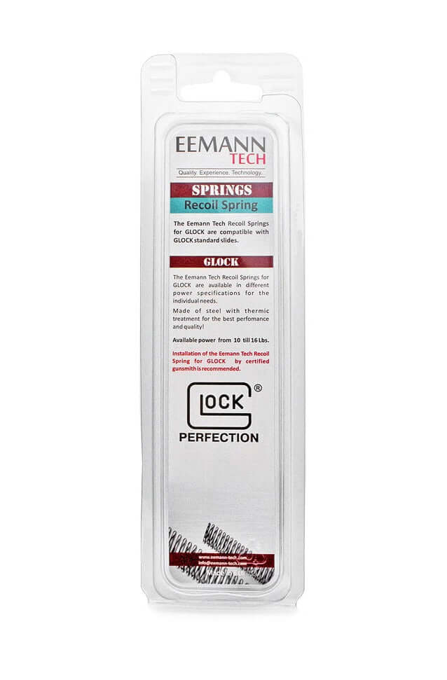 Eemann Tech Verschlussfeder für Glock 17 und 34 Recoil System
