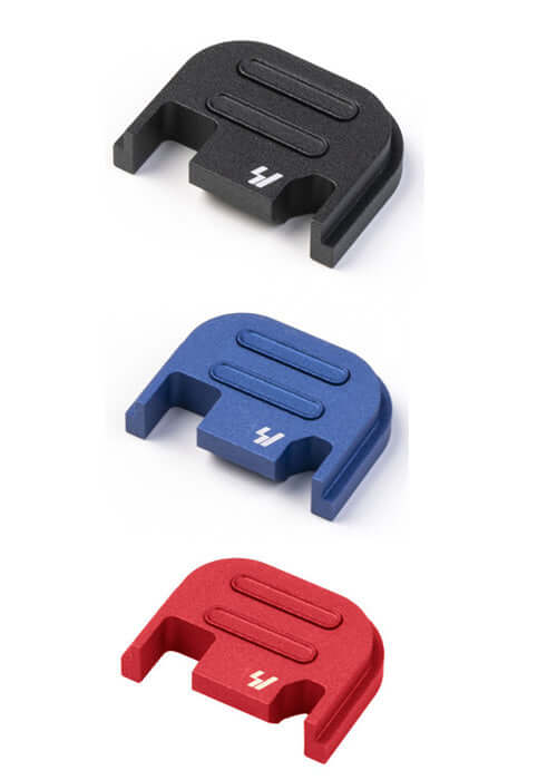 Slide Cover Plate für Glock Pistolen von Strike Industries in verschiedenen Farben