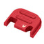 Glock Slide Cover Plate V2 in Rot
