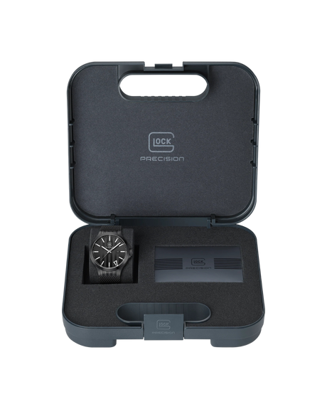 GLOCK Armbanduhr GW-12-1-24 in Schwarz (44mm)