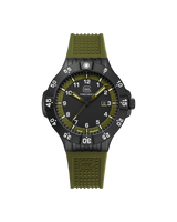 GLOCK Armbanduhr GW-15-4-22 in Militärgrün mit Tritium Beleuchtung (43mm)