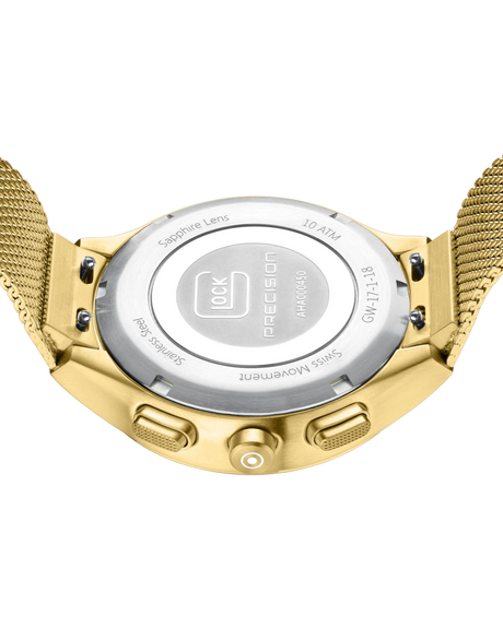 GLOCK Armbanduhr GW-17-1-18 in Gold (38mm)