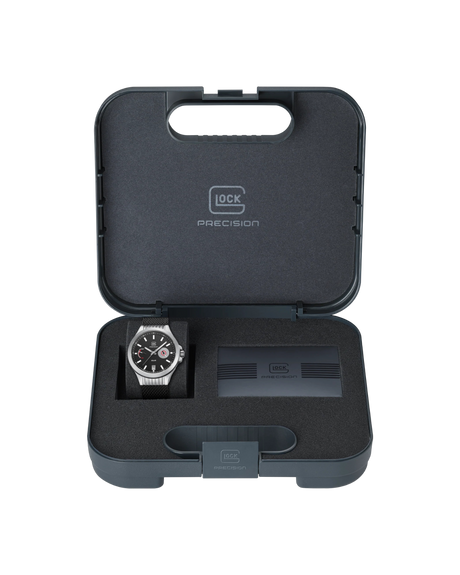 GLOCK Armbanduhr GW-19-2-22 in Silber (42mm)