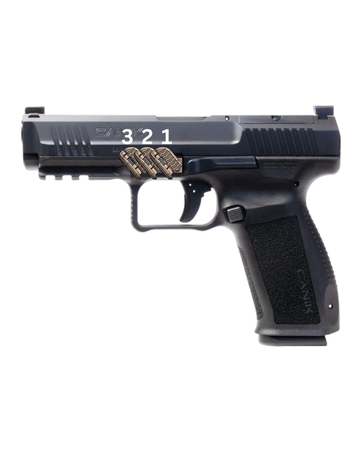 Grip Control Thumb Rest for Canik