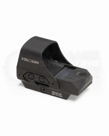Holosun HS510C-GR Elite Green Dot Visier mit gruenem Punkt und wahlweise gruenem Kreis - ideales Red Dot für PCC