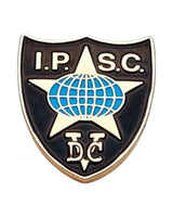 IPSC Shield Pin in Schwarz-Gold