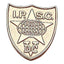 IPSC Shield Pin in Gold