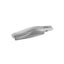 LOK Grips Aluminium Backstrap in Silber für Walther PDP Full Size mit hexagonaler Wabenstruktur aus CNC-gefrästem 6061 Aluminium