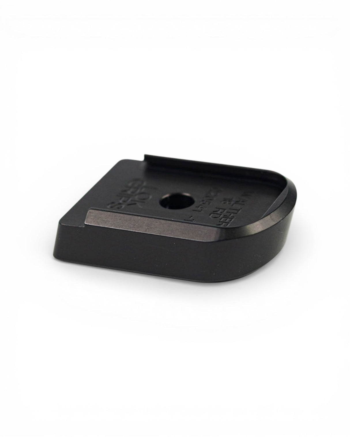Aluminium Magazinboden für die Walther PDP von LOK Grips in der Farbe Schwarz
