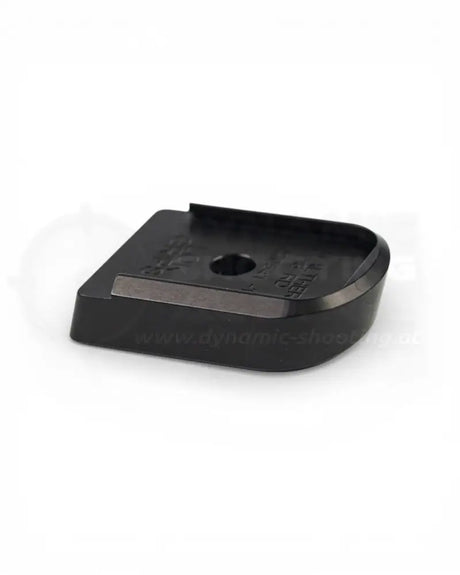Aluminium Magazinboden für die Walther PDP von LOK Grips in der Farbe Schwarz