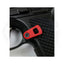 LOK Grips G10 Oversized Magazinauswurfknopf in Cherry Red montiert an CZ Shadow 2 – Detailansicht mit rotem Knopf und T10 Torx-Schraube