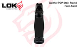 LOK Grips Veloce Griffschalen aus G10 mit rundlicher Palm Swell Kontur für die Walther PDP Steel Frame 