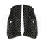 LOK Grips JAWS Palm Swell Griffschalen aus Aluminium für CZ Shadow 2 und SP-01 in Schwarz – Paar mit extrem aggressiver Pyramiden-Zahnung