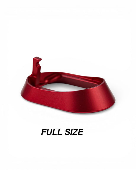 Aluminium Magazintrichter für die Walther PDP von LOK Grips in der Farbe Rot