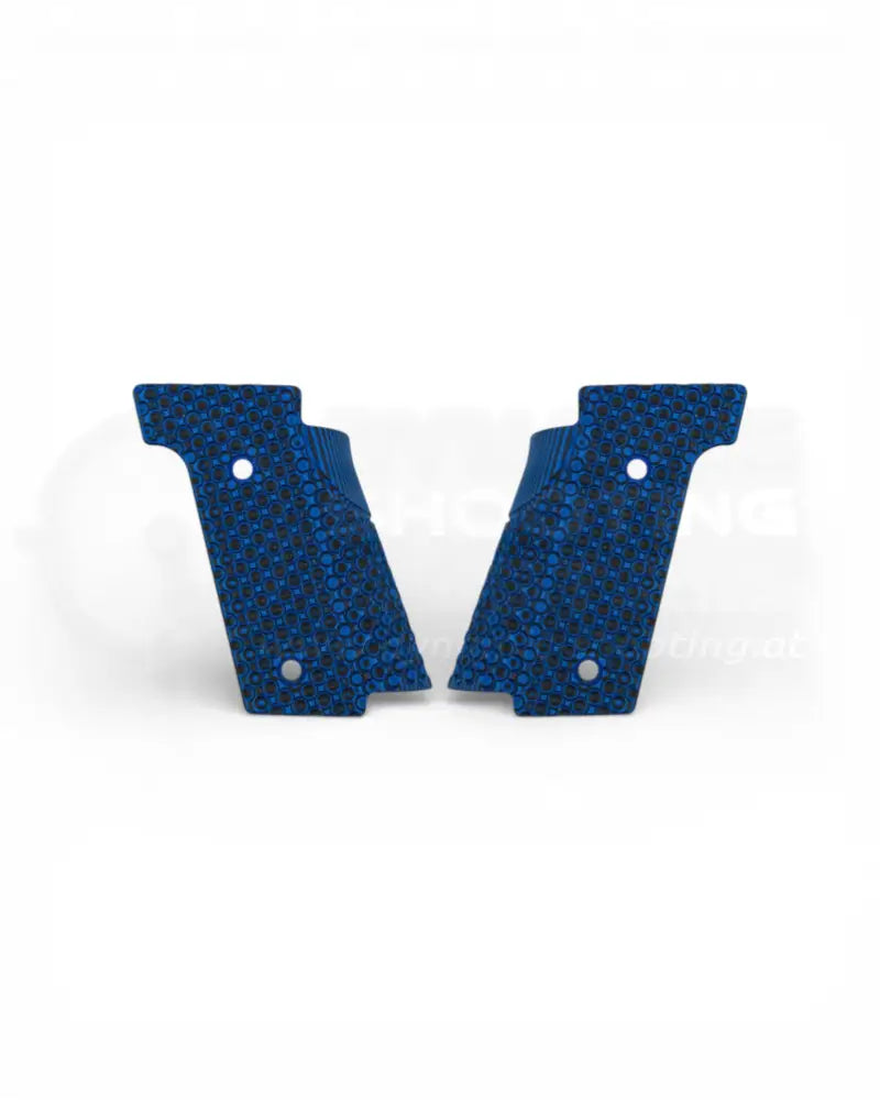 LOK Grips Standard Grips Bogies Walther PDP Steel Frame in Blau Schwarz