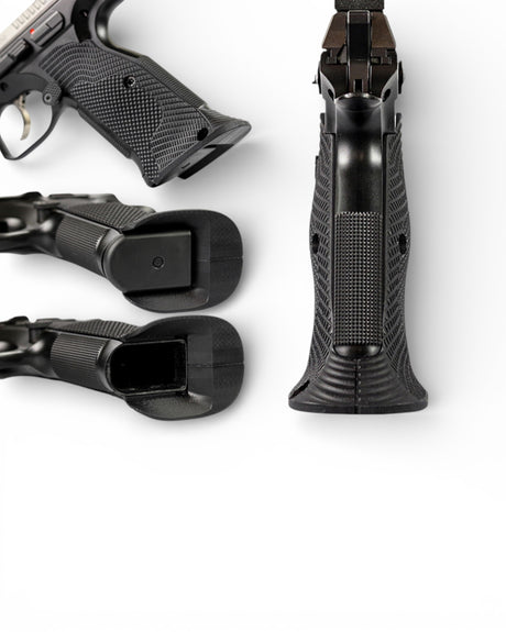 Palm Swell Veloce - Target grips, CZ Shadow 2