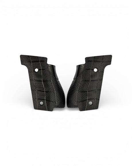 LOK Grips GridLOK Griffschalen passend für Walther PDP Steel Frame (Standard) in Schwarz