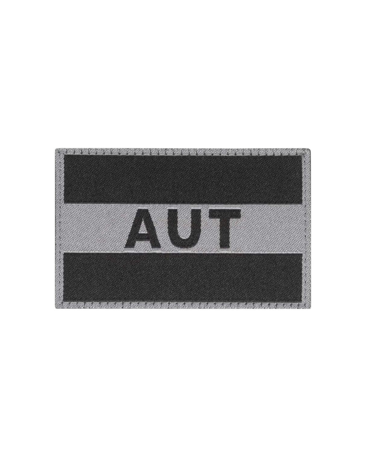 Clawgear Patch Austria Flag Klettpatch in Schwarz-Grau
