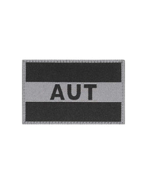 Clawgear Patch Austria Flag Klettpatch in Schwarz-Grau