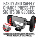 Real Avid Glock Kimmenwechselgerät - Tool zum Wechseln von Glock Kimmen