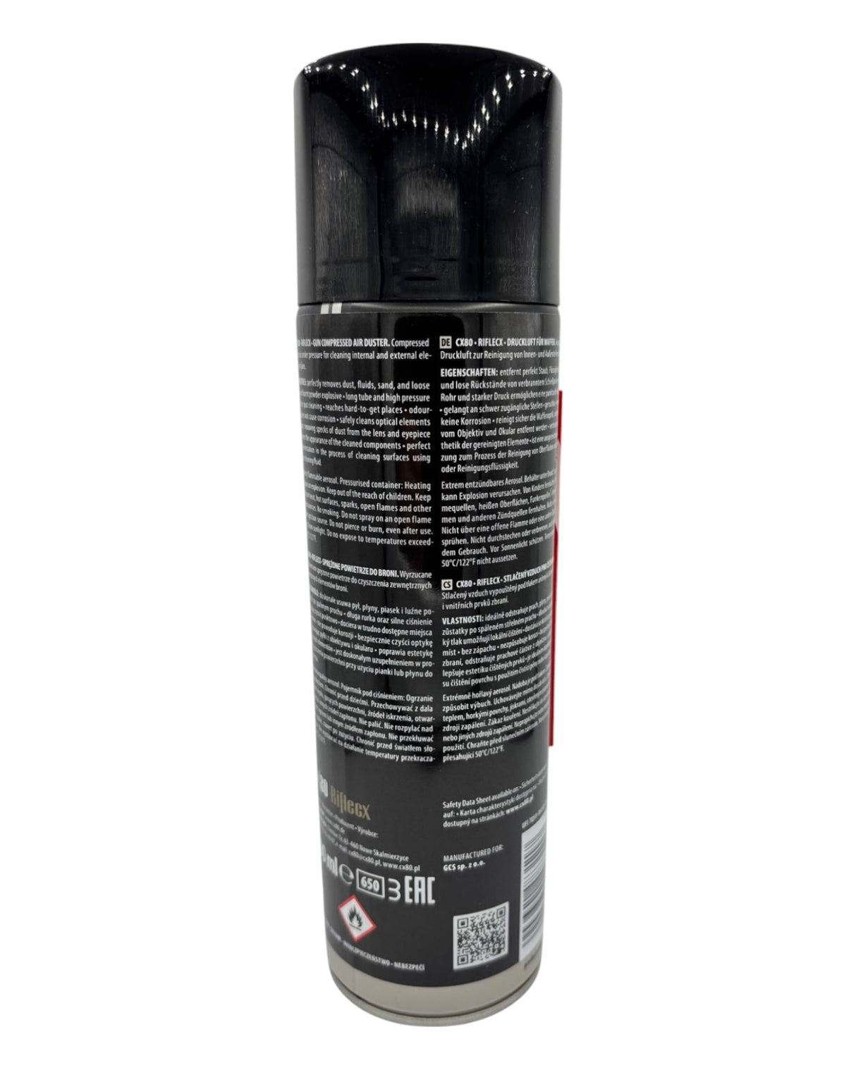 Riflecx Compressed Air Druckluftspray 500ml