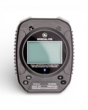 IPSC Shot Timer Special Pie Gen 2 (M1A2+) Frontansicht Farbe Schwarz
