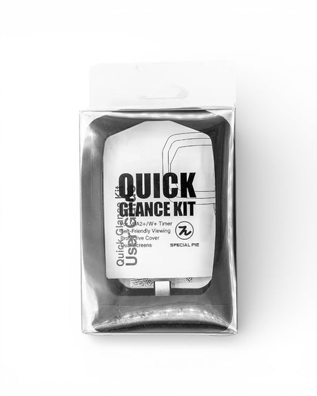 Silikonhuelle mit oben angebrachten Display fuer den Special Pie IPSC Shot Timer