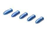 Dry Fire Trainingspatronen von Strike Industries im Kaliber 9mm aus Aluminium in blauer Farbe
