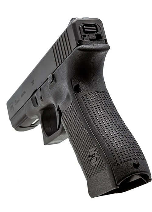 Poly Flex Slide Cover Plate für Glock Pistolen von Strike Industries in einer Glock eingebaut