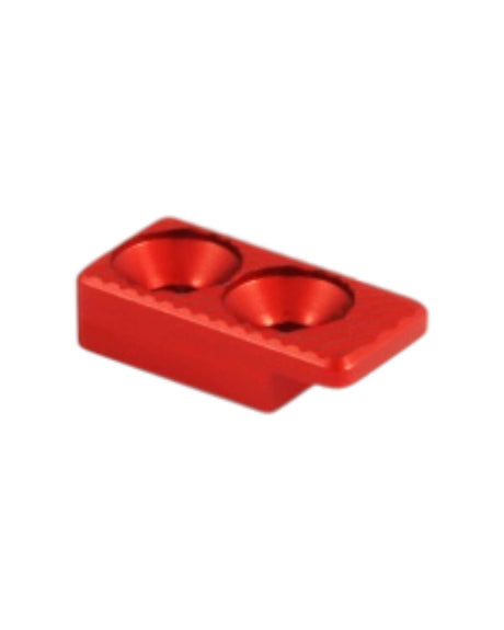 Toni System Oversized Mag Release für Glock Pistolen der Generation 4 und Generation 5 in Rot