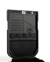 Vaultek LifePod 20 biometrischer Fingerprint Safe Deckel mit Kartenfaechern und Airtag 
