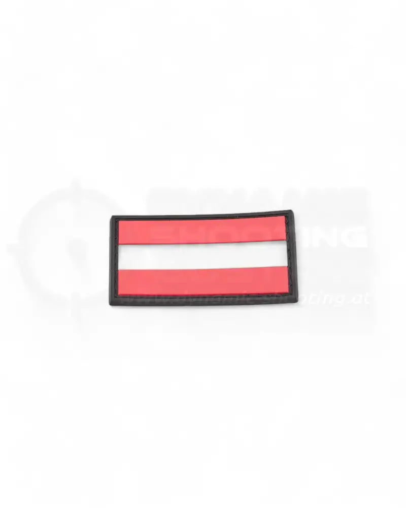 PVC gummierter Klett Austria Patch mit Österreich Flagge 