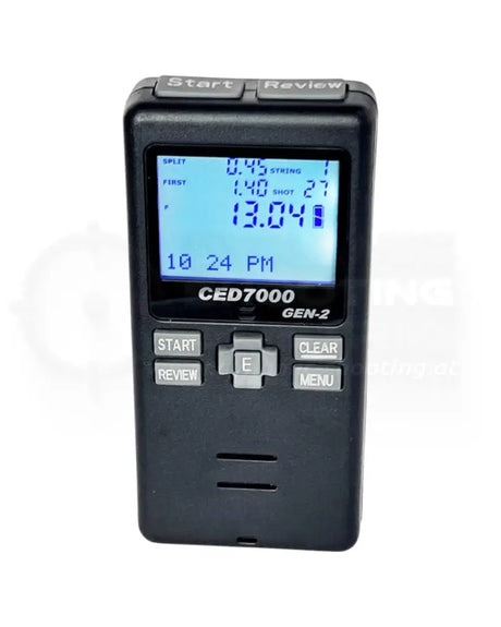 CED 7000 Gen 2 IPSC Shot Timer mit USB und Gummi Tasten