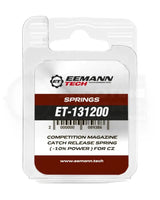 CZ Magazin Auswurf Knopf Feder von Eemann Tech mit eine um zehn Prozent reduzierter Stärke 