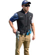 DAA Shotac Shooting Vest, Vorderansicht getragen mit Gürtel