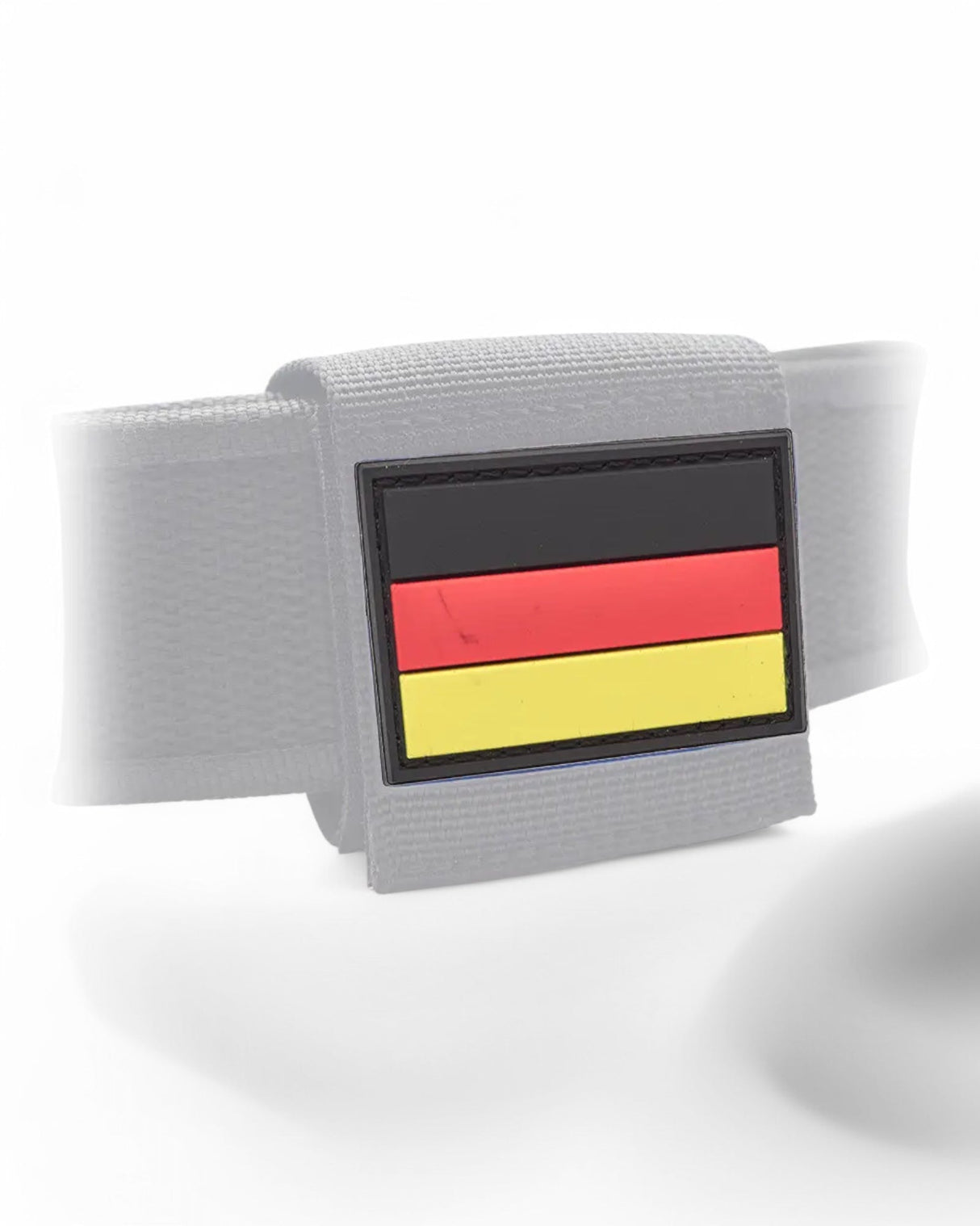 PVC gummierter Klett Germany Patch mit Deutschland Flagge 