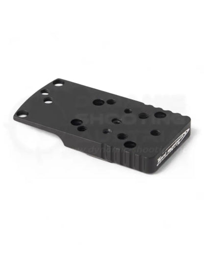 CZ 75 Tactical Sport CZ TS 2 Dovetail Rotpunkt Adapter Platte für Rotpunktvisiere wie: Sightmark Mini Shot M-Spec M2 Solar