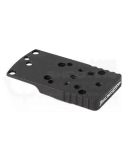 CZ 75 Tactical Sport CZ TS 2 Dovetail Rotpunkt Adapter Platte für Rotpunktvisiere wie: BURRIS FAST FIRE, EOTECH MRDS,JPOINT RMD, LEUPOLD DELTA POINT PRO, SHIELD SMS-RMS, SIG ROMEO 1-ROMEO ZERO, VORTEX VIPER-VENOM-DEFENDER, HOLOSUN HS407K-HS507K-EPS CARRY (V-3)