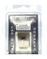 DPM magazine base with glass breaker for Glock magazines