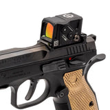 Aimpoint COA auf CZ Shadow 2 OR mit Eemann Tech Adapterplatte - Detailansicht